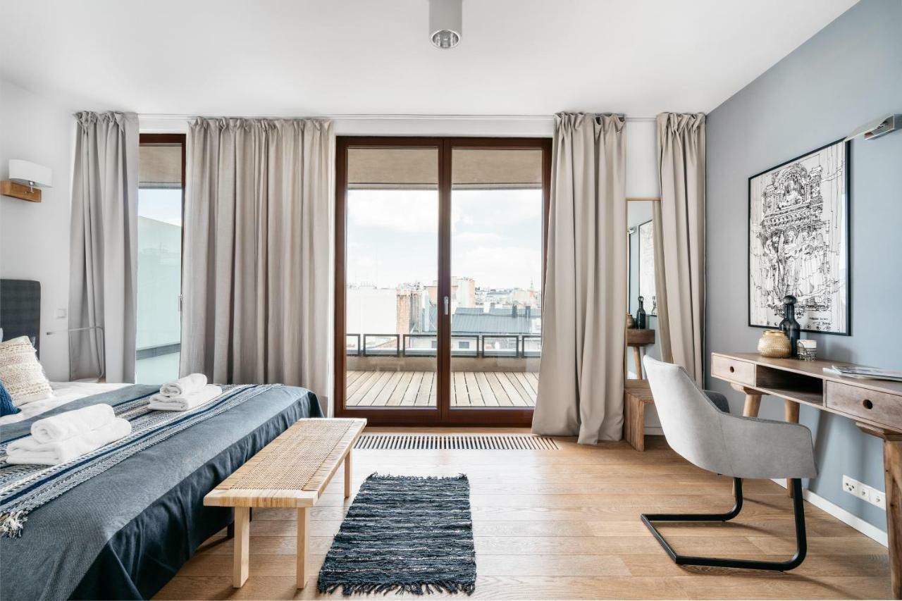 Penthouse Uptown - Loftaffair Leilighet Krasków Eksteriør bilde